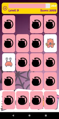 Monsters memory game for kids Screen Shot 3