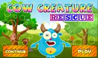 Escape Game : Cow Creature Rescue Game Screen Shot 0