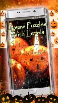 Scary Jigsaw Puzzles Free 👻 Halloween Games Screen Shot 2