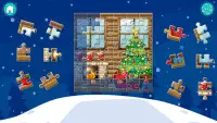 Christmas Jigsaw Puzzles: Santa Kids Games Screen Shot 1