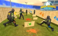 High School Paintball Shooting Arena : FPS Game Screen Shot 5