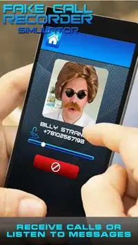 Fake Call Recorder Simulator Screen Shot 0