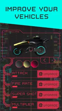 Cyberpunk Shooter: Arcade Offline Game Screen Shot 3