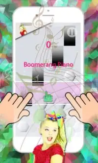Jojo Siwa - Boomerang - Piano Tiles Screen Shot 1