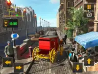 Horse Carriage Town Transport Screen Shot 11