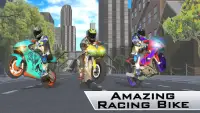 Crazy Traffic Moto Driver : Attack & Shoot Screen Shot 2