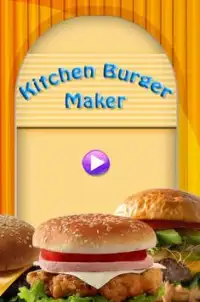 Kitchen Burger Maker Screen Shot 0