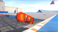 Superheroes Hill Dash Car Stunt: Cheeky Drift Game Screen Shot 1