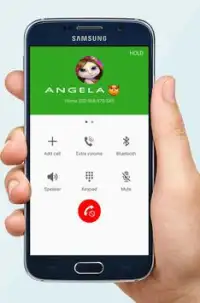 Fake Call From Angela Screen Shot 1