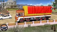 قيادة ألعاب شاحنة بضائع هندية Screen Shot 1