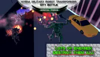 Hiena Robot Militar Transformer City Battle Screen Shot 1