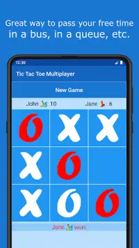 Tic Tac Toe Two Players Screen Shot 2