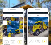 uzzle di camion: giochi di mosaico intelligenti Screen Shot 9