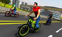 Dachu rowerów Stunt Rider 3D Screen Shot 5