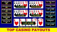 Video Poker Casino - Free Video Poker Games Screen Shot 2