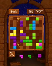 Block Puzzle Night in Egypt: Block Tiles game mode Screen Shot 0