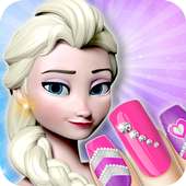 Elsa & Ariel : Nail Designs