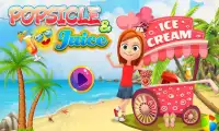Kinder Ice Cream Popsicle Frei: Sommer Ice Pop Screen Shot 0
