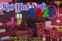 Mini Block Craft 2021: KawaiiCraft 3D Screen Shot 3