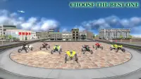 ATV Quad City Bike Taxi Sim 3d Screen Shot 10
