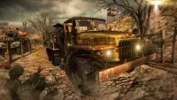 World War Army Cargo Truck: Battle Simulator Screen Shot 2