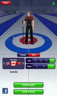 Curling3D lite Screen Shot 1