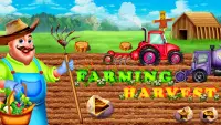Farming Harvest - Village Town Screen Shot 0