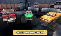 Offroad Monster Truck Driving Extreme Racing Stunt Screen Shot 1