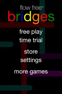 Flow Free: Bridges Screen Shot 1