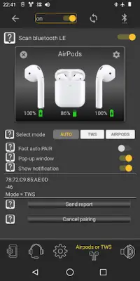 Bluetooth Audio Widget Battery Screen Shot 4