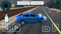 Tesla Car Drive Simulation 2021 Screen Shot 1