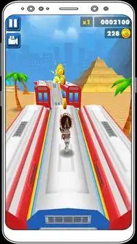 Subway Surfering 3D Train Screen Shot 2