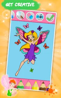 Kids coloring book: Princess Screen Shot 12