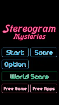 Stereogram Mysteries 3D-Eye exercise Steganography Screen Shot 2