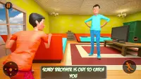 Scary Brother 3D - симулятор семейного веселья Screen Shot 3