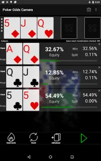 Poker Odds Camera Screen Shot 7