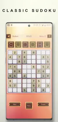 Sudoku Sakura - Free Sudoku Classic Logic Puzzles+ Screen Shot 1