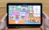 Trò chơi chăm sóc mèo Kitty 🐈 Screen Shot 4