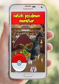 Pocket Catch Pixelmonster Go ! Screen Shot 0