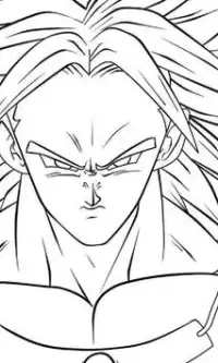 Rompecabezas de anime Juegos DBS Saiyan Goku Screen Shot 0