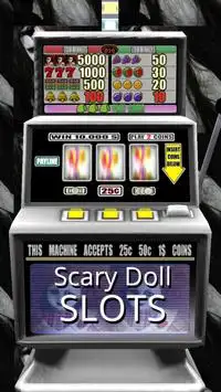 3D Scary Doll Slots - Free Screen Shot 0