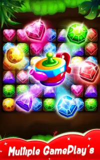 Panda Gems - Jewels Match 3 Games Puzzle Screen Shot 1