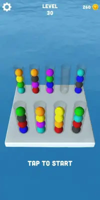 Ball sort puzzle 3D : Ball puzzle game Screen Shot 5