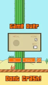 Flappy Ptera: Desert Screen Shot 3