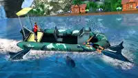 Shark Attack Game - Blue whale sim Screen Shot 3