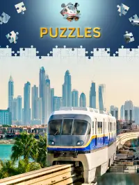 Train Jigsaw Puzzle Free Screen Shot 1
