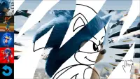 Magic Coloring Sonik Blue Hedgehog 2 Screen Shot 0