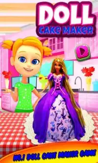 DIY Princess Doll Cake Maker Screen Shot 0