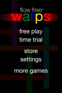 Flow Free: Warps Screen Shot 1