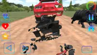 Car Racing in Dinos Screen Shot 0